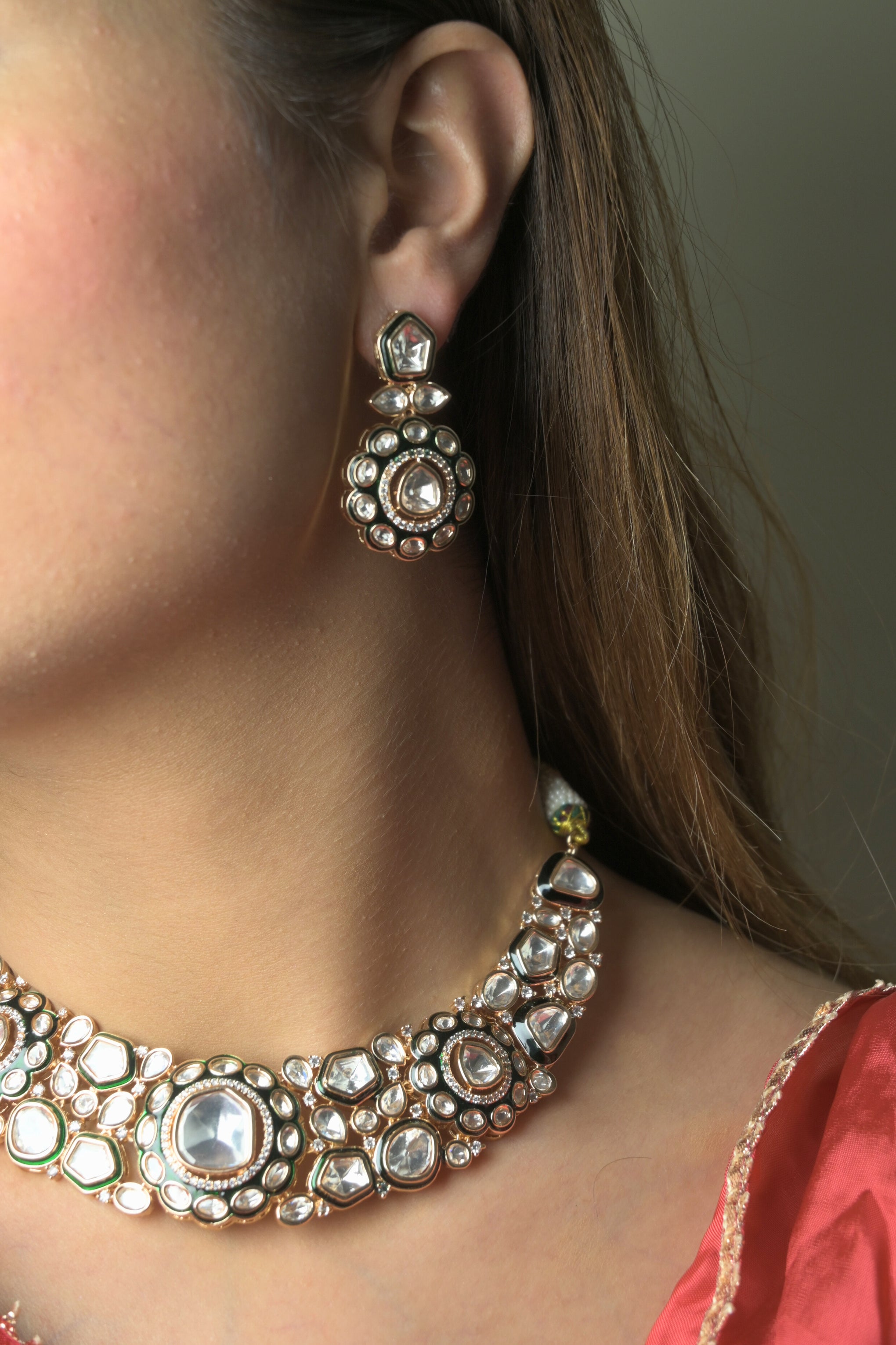 Inayat polki choker
