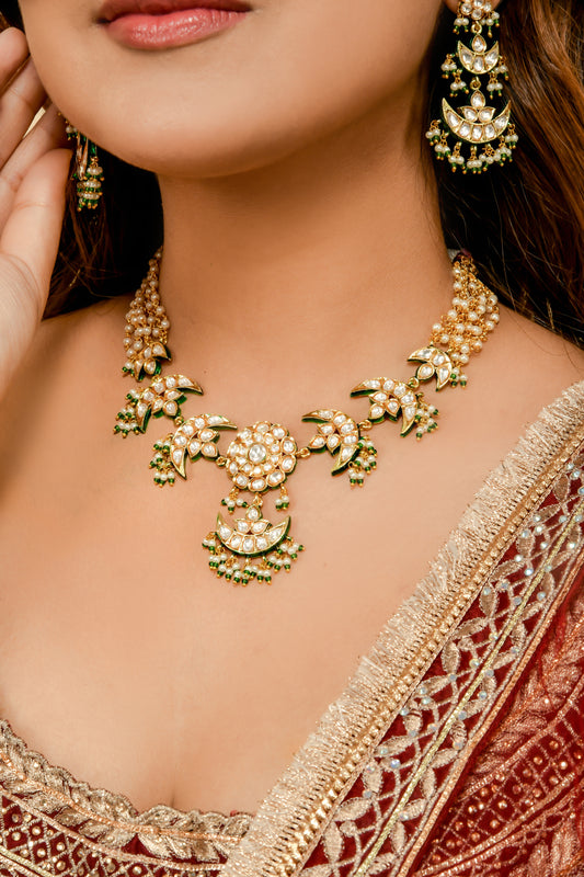 Saachi Meenakari Choker Set