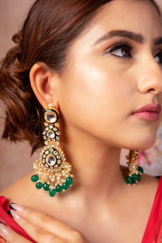 Zara Emerald Earrings