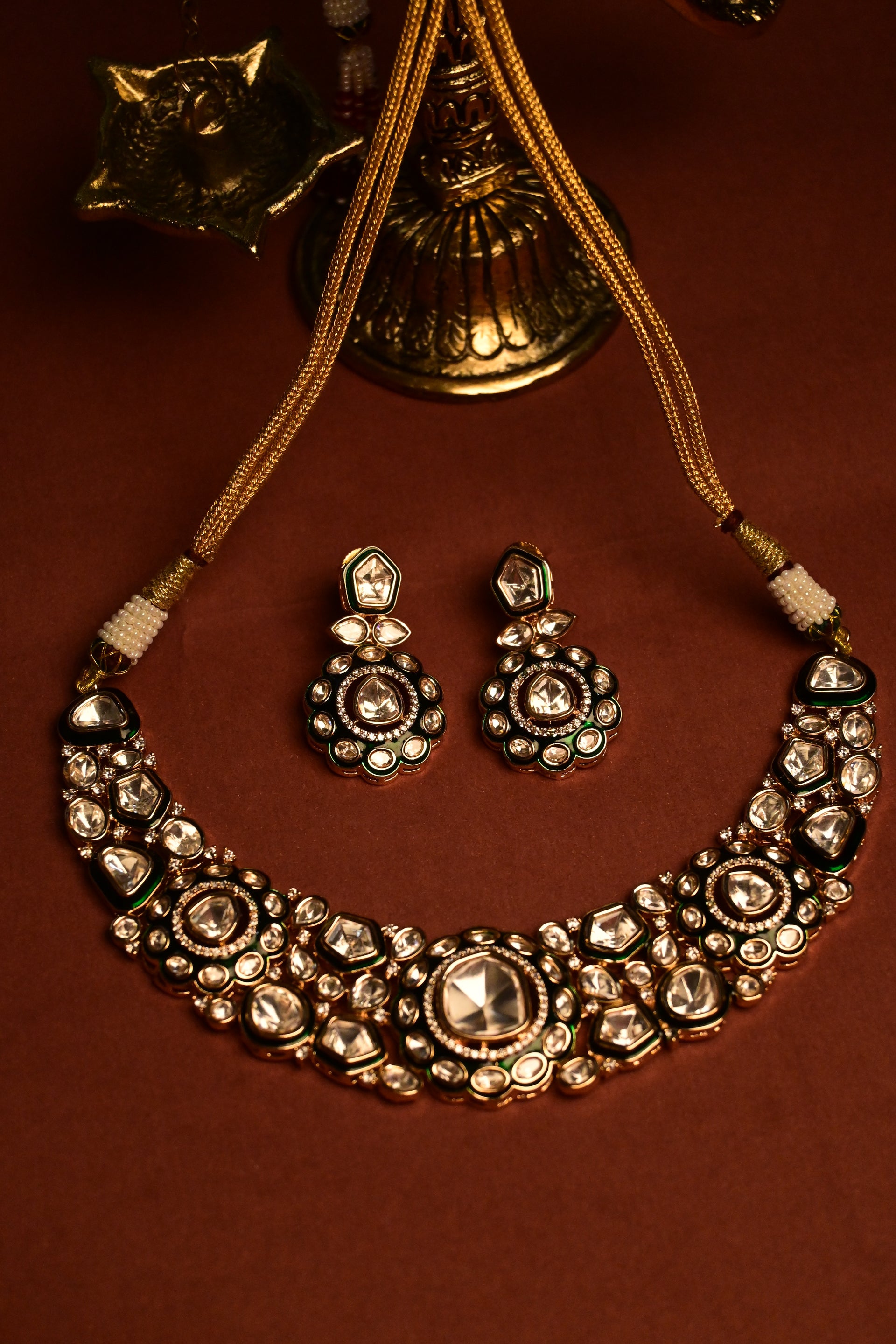 Inayat polki choker