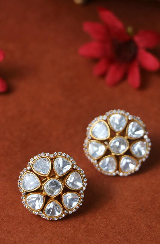 Farah Moissanite Studs