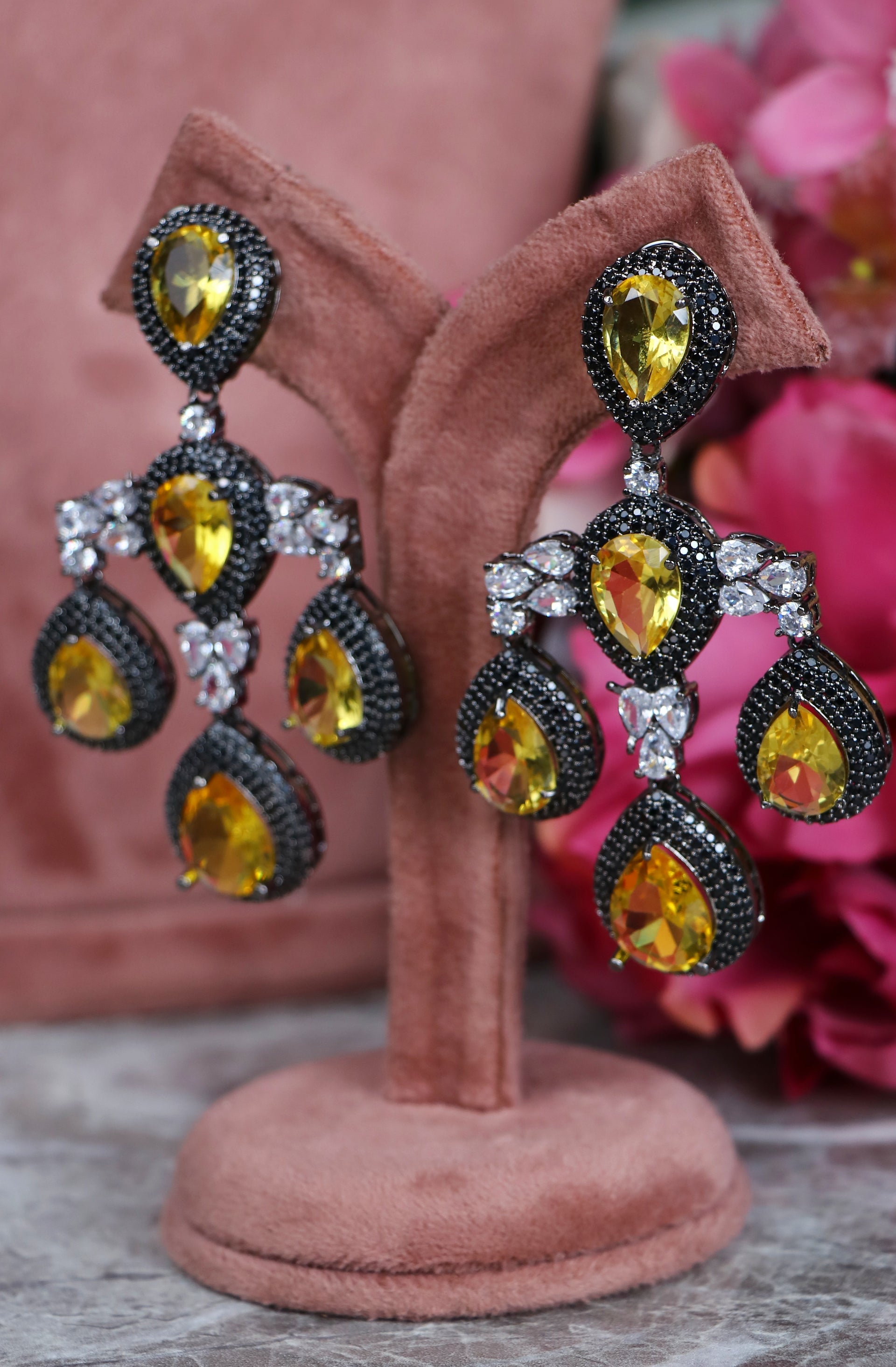 Rachel Topaz Earrings