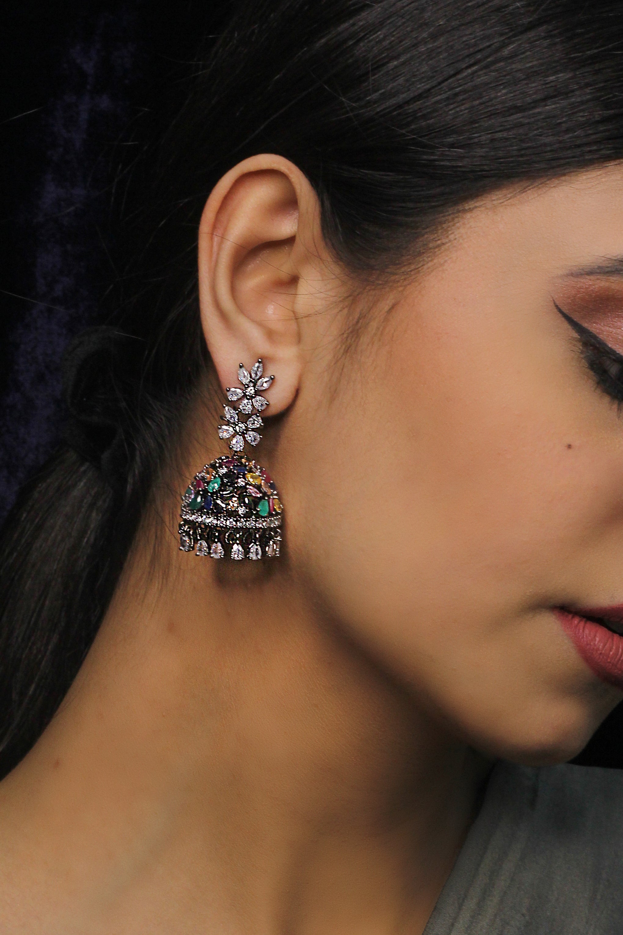 Yara Revolving Jhumkas