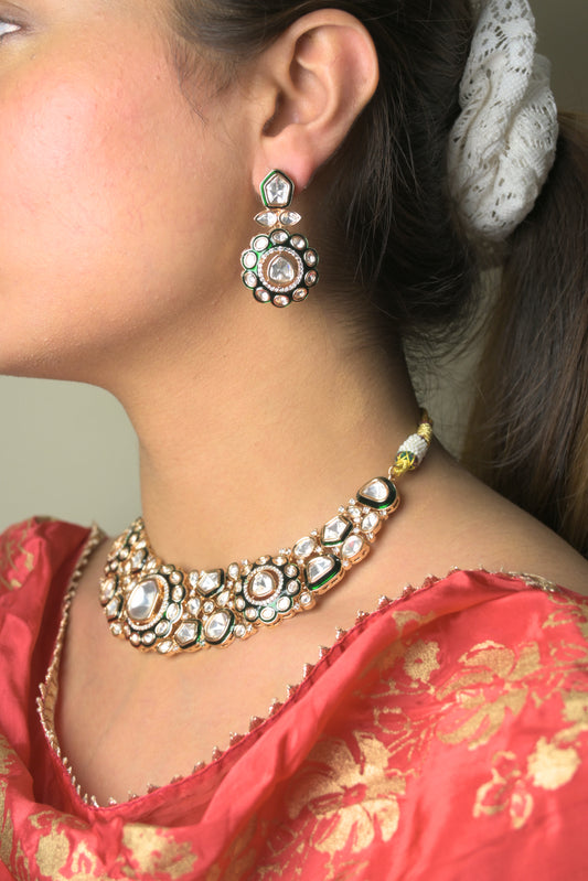 Inayat polki choker