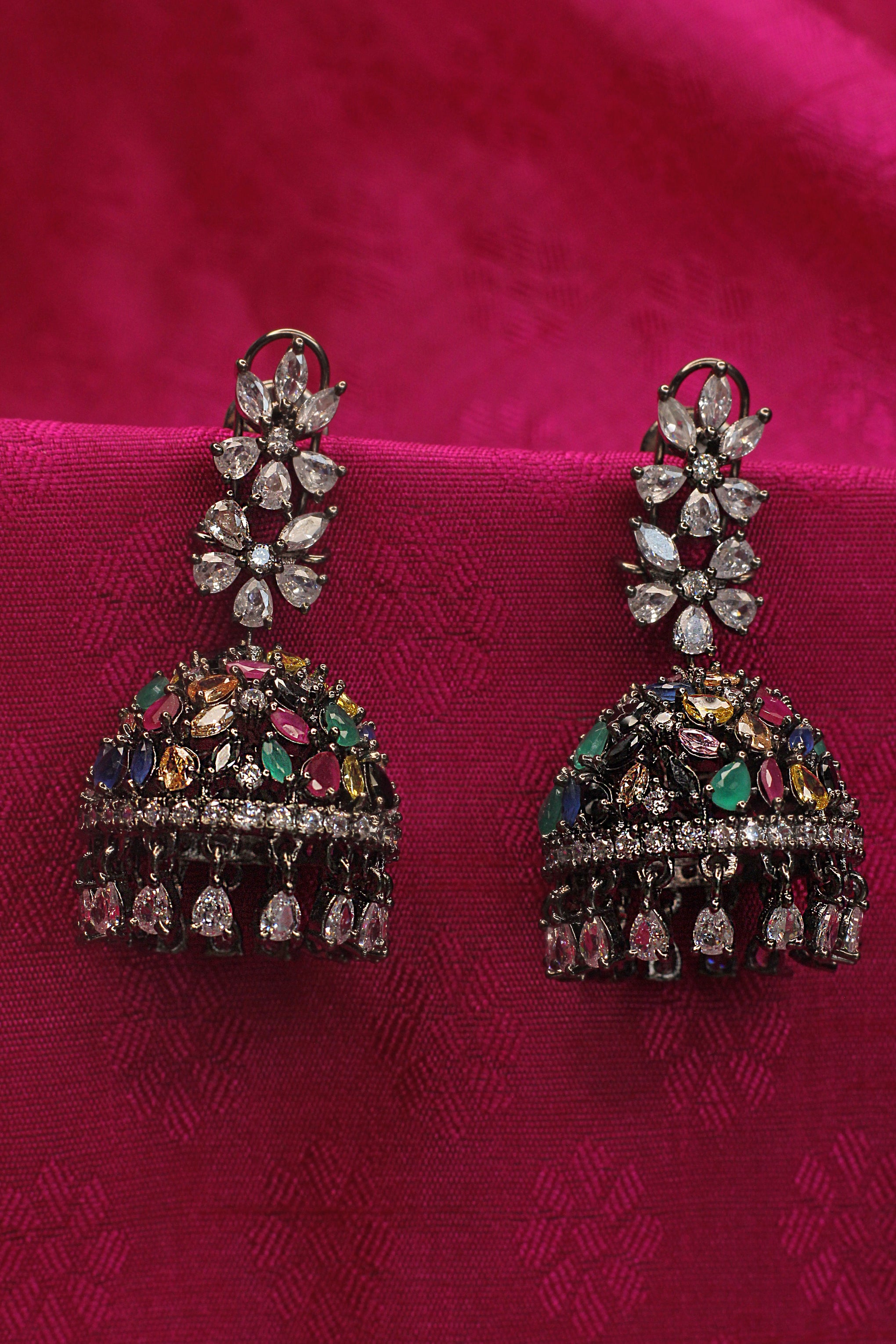 Yara Revolving Jhumkas